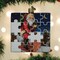 Old World Christmas 4.0 Inch Santa Jigsaw Puzzle Tree Ornament , Interlocking Pieces